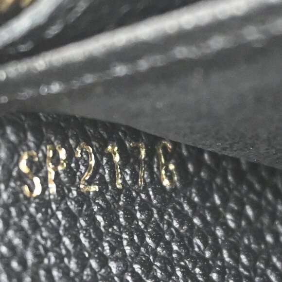 LOUIS VUITTON LV Zippy Long Wallet Monogram Empreinte Balck M93435 76KB293 - Picture 13 of 13